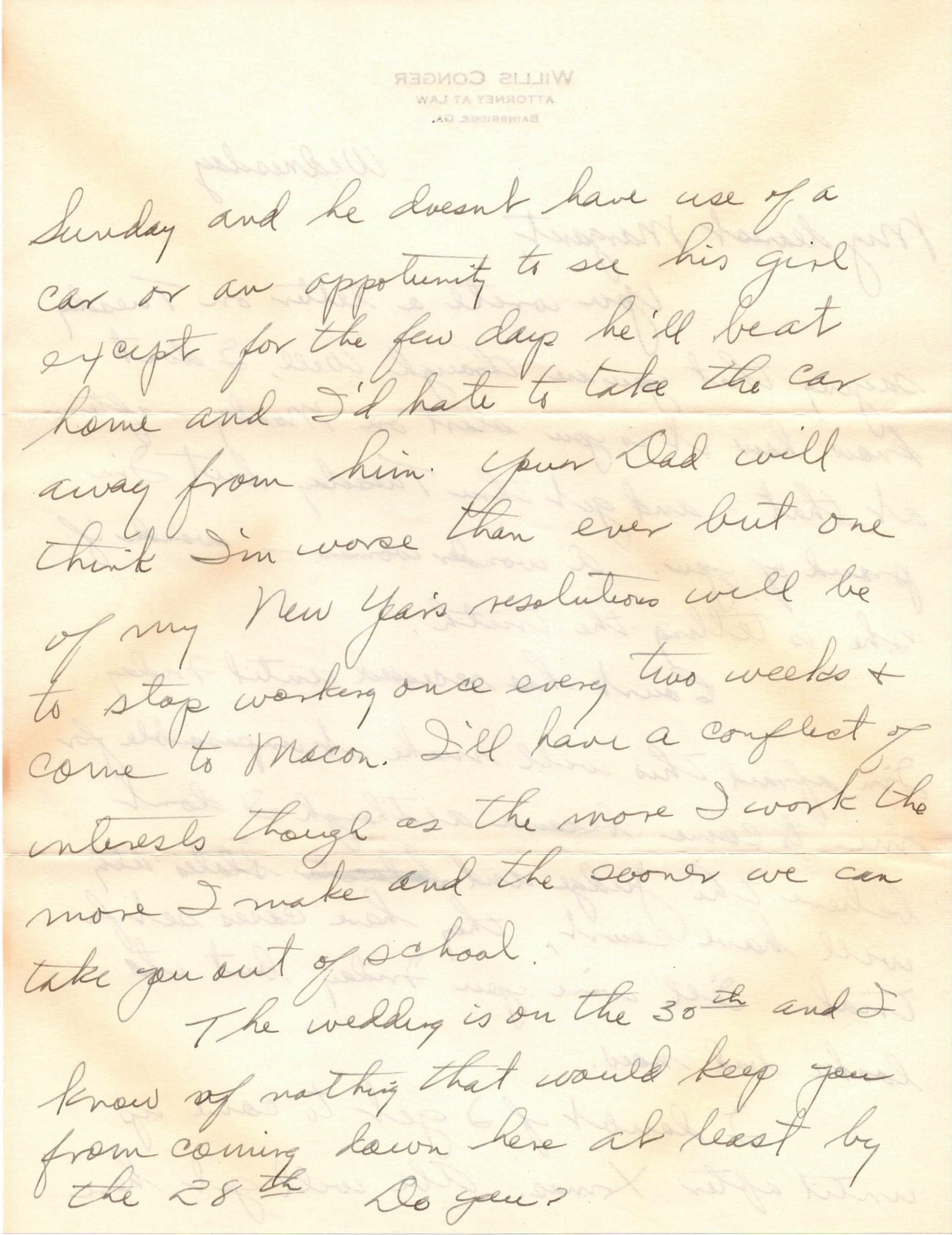 December 18, 1940: Back of page 1