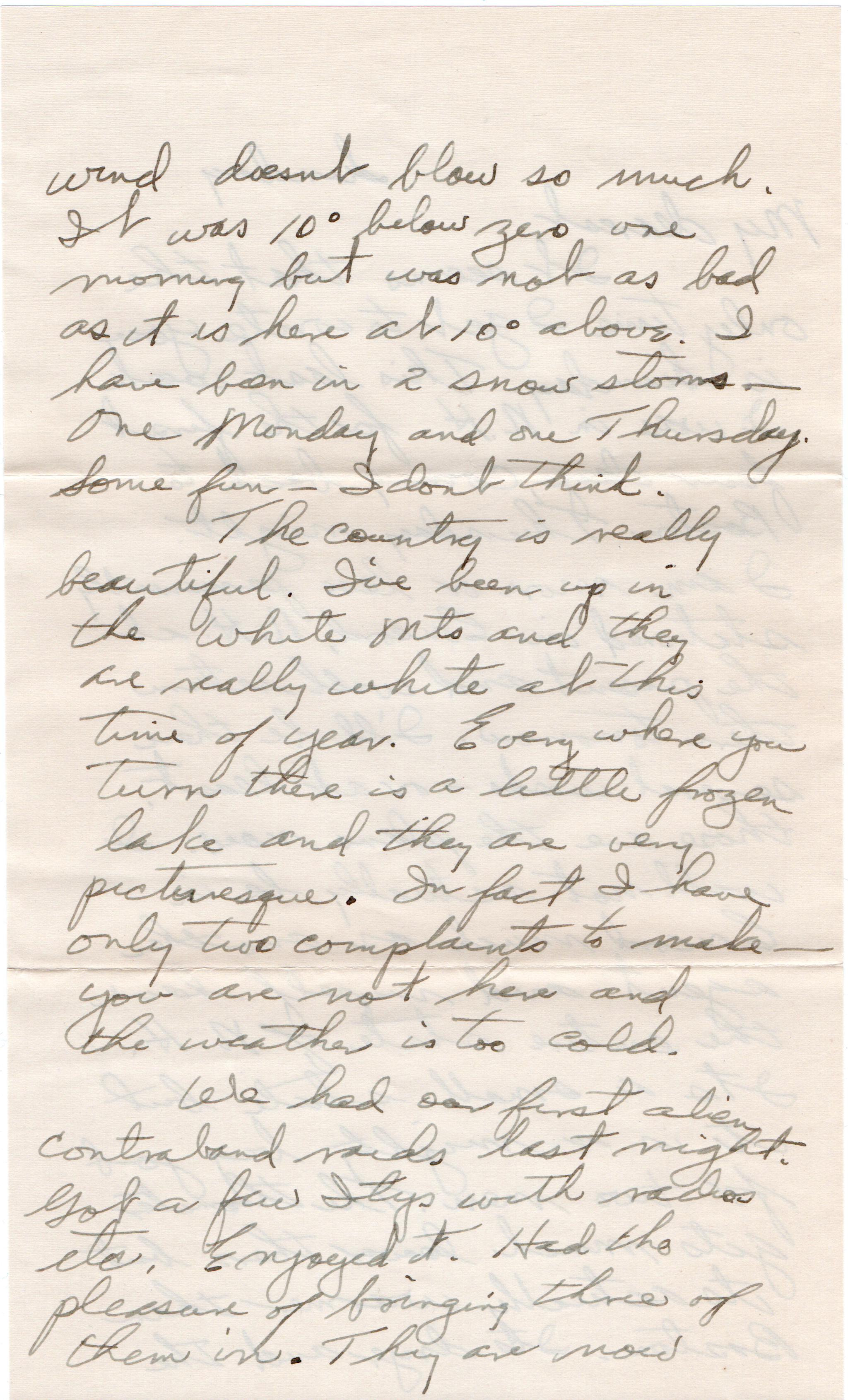 February 22, 1942: Back of page 1