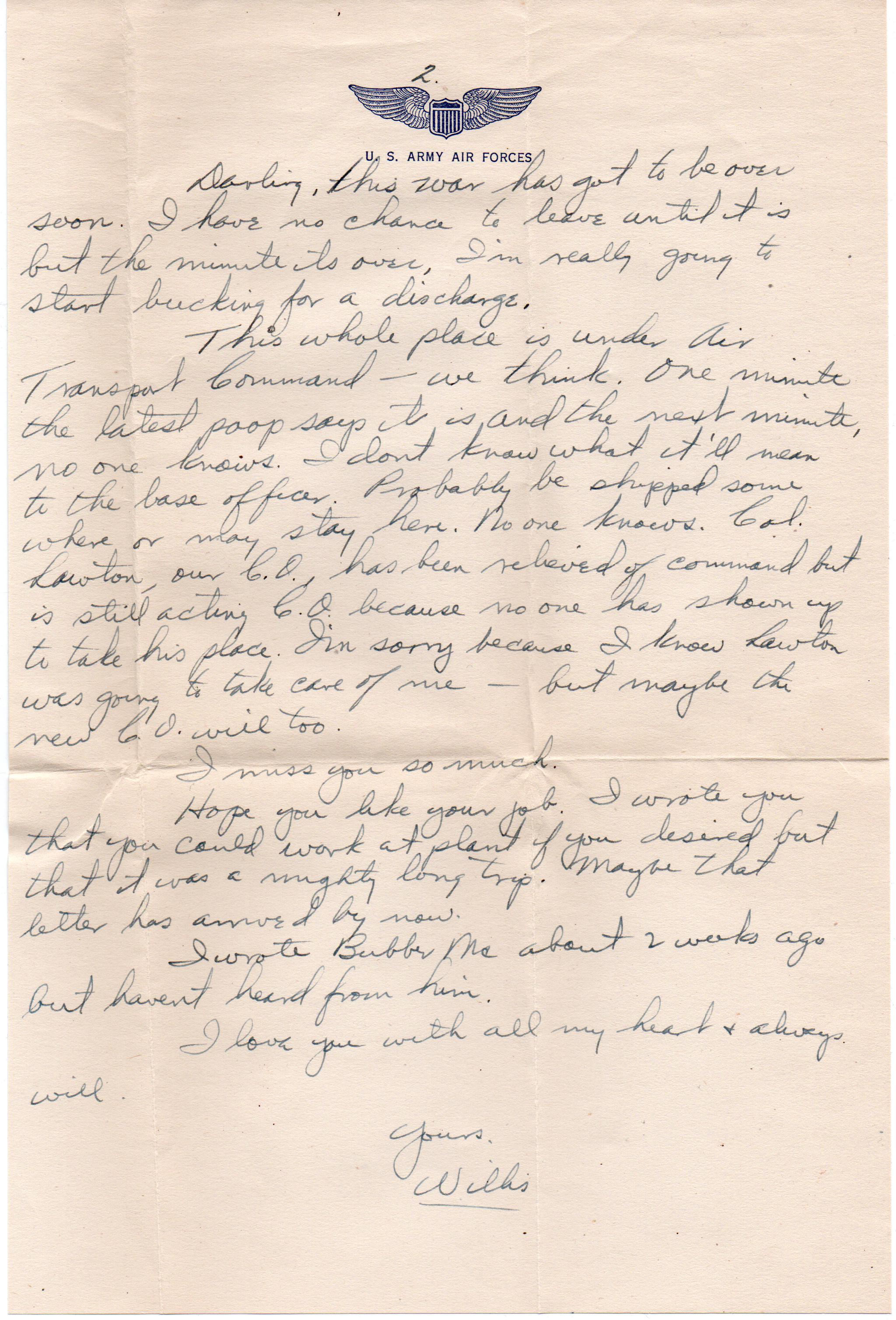 August 12, 1945: Front of page 2
