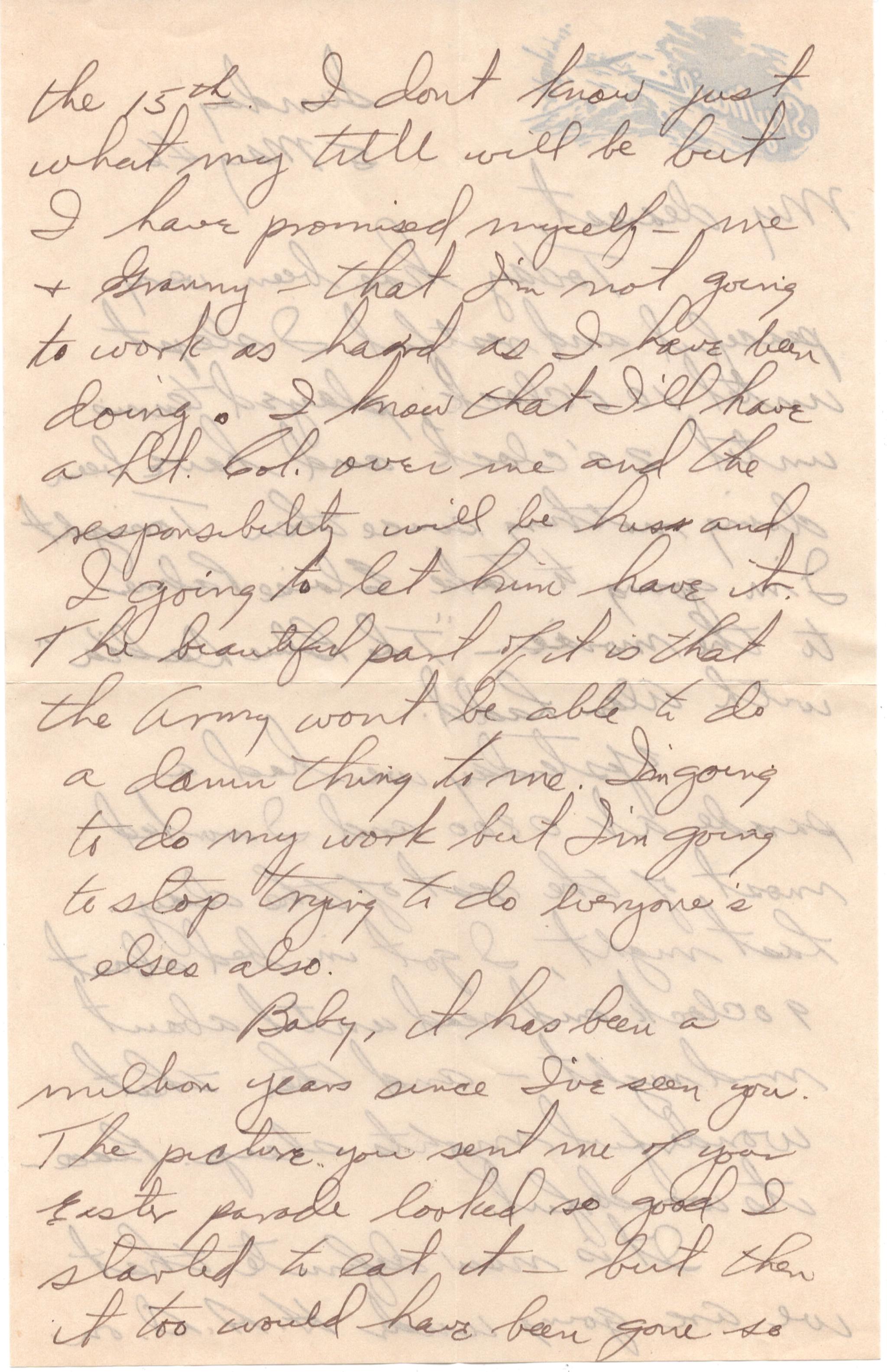 May 5, 1946: Back of page 1